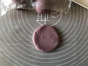 春天里～浪漫紫薯桃花酥的做法 步骤22