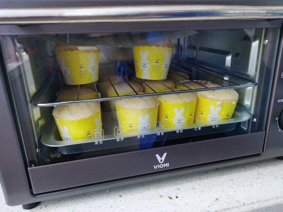 纸杯蛋糕 8寸戚风蛋糕的量