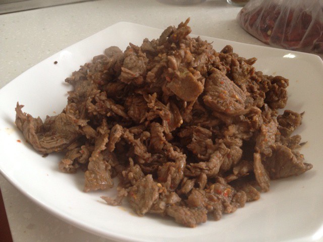孜然牛肉片