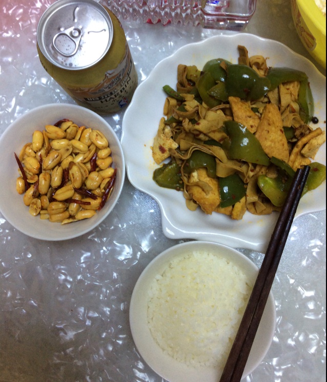 千叶豆腐小炒肉