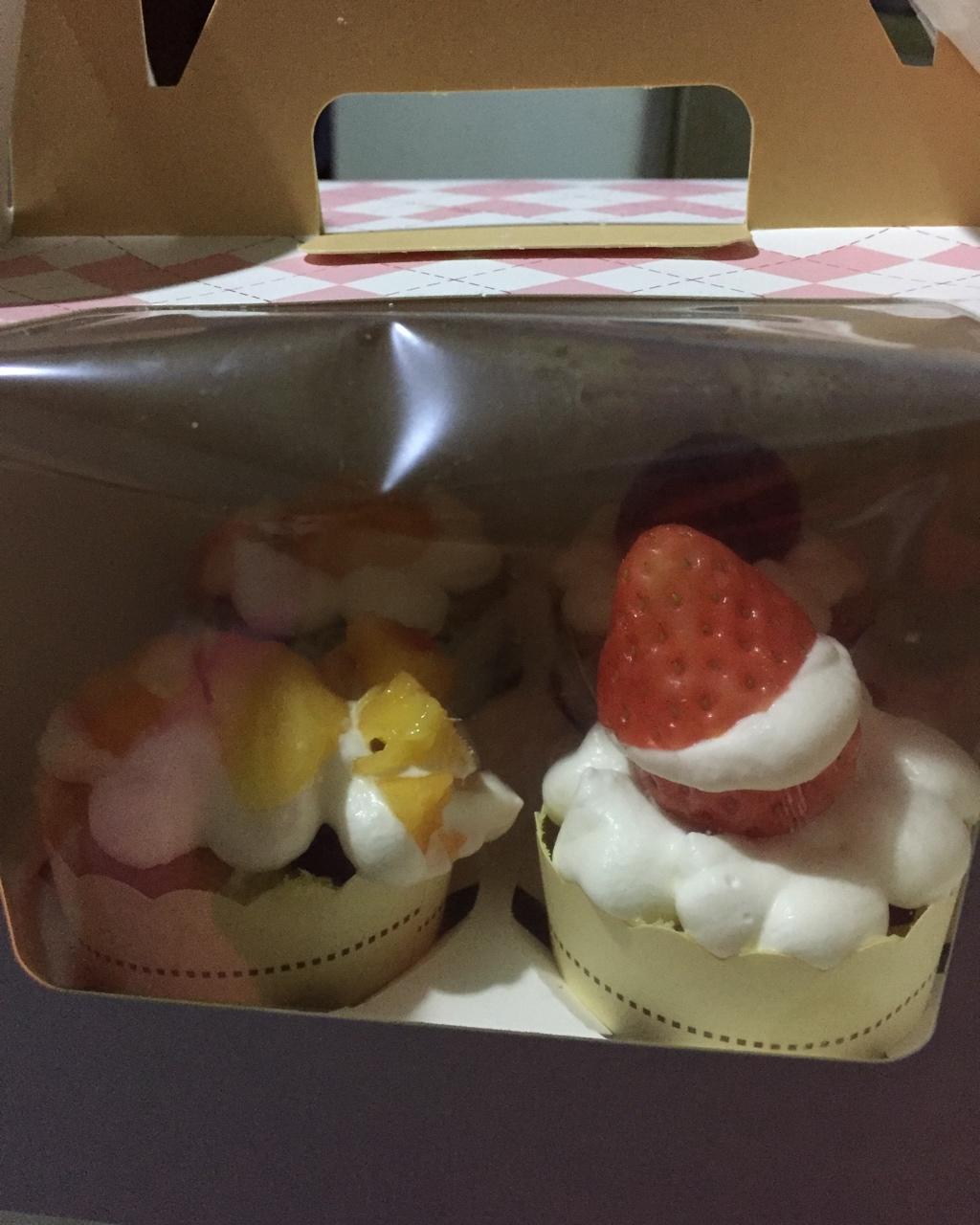 软绵绵戚风纸杯蛋糕