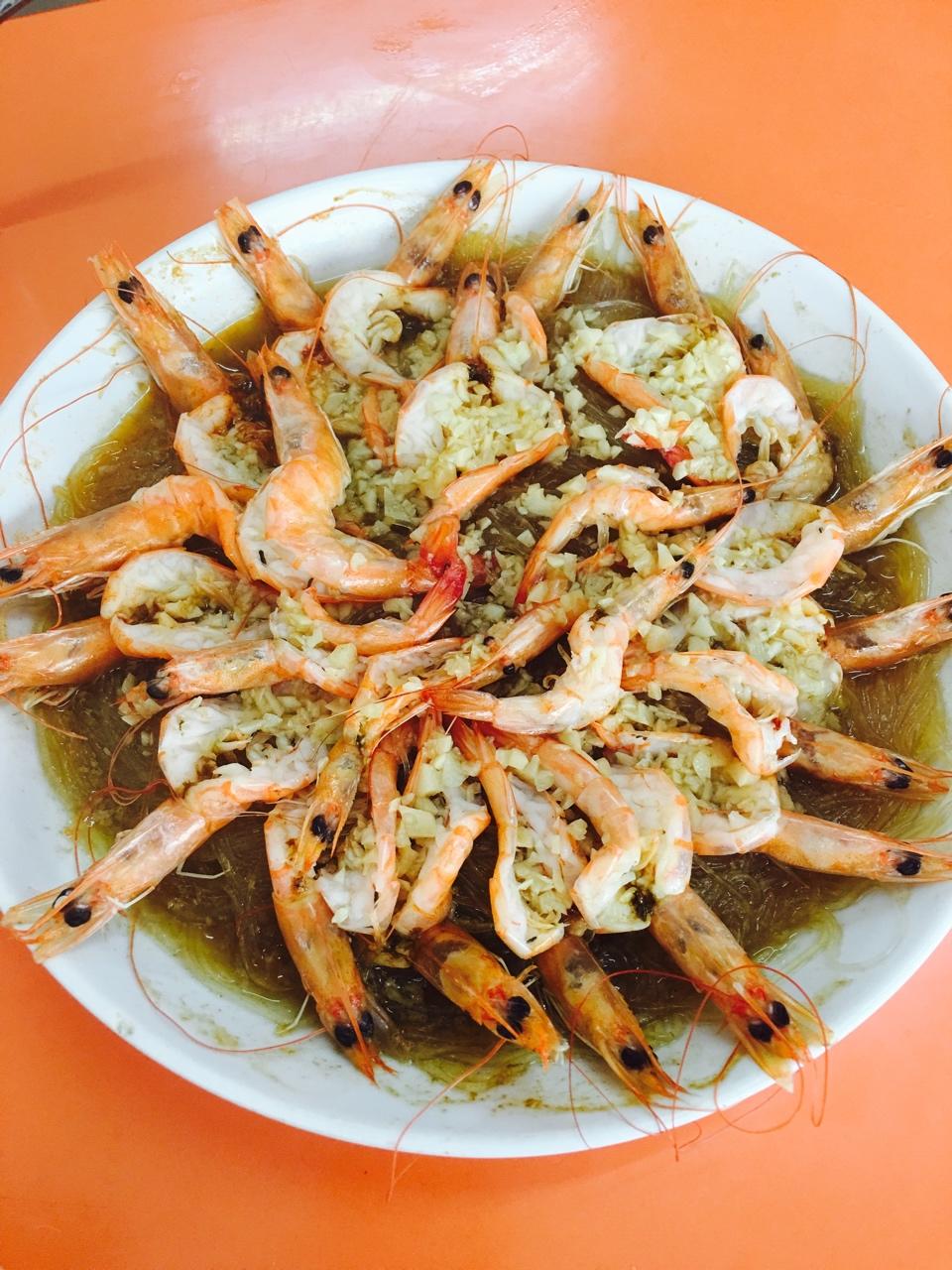 蒜蓉粉丝蒸虾