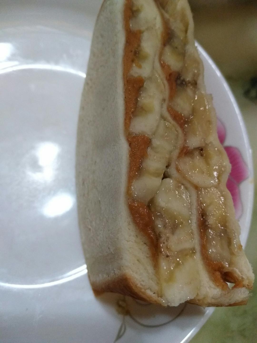 香蕉双享三明治