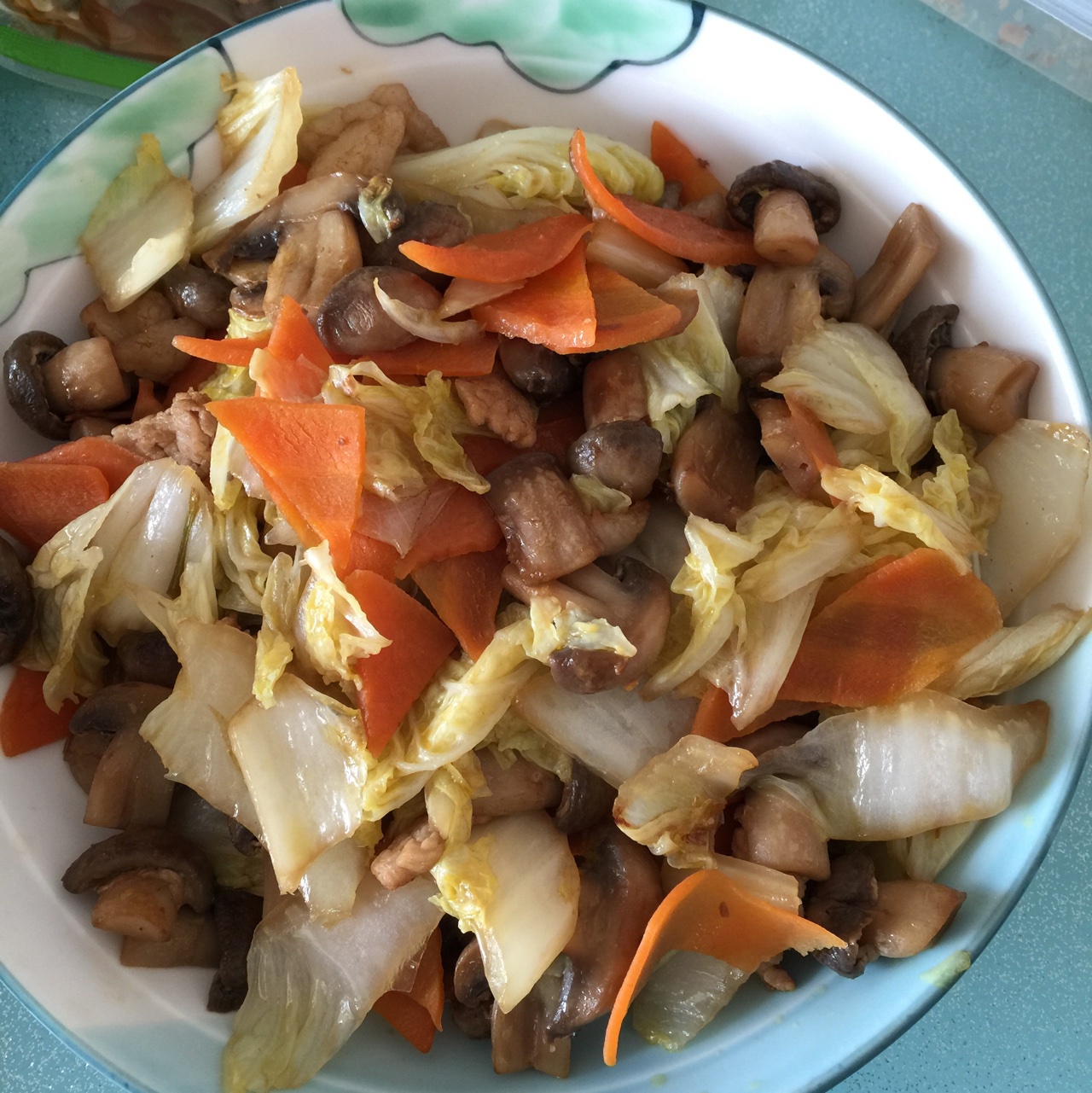 【曼食慢语】口蘑小白菜