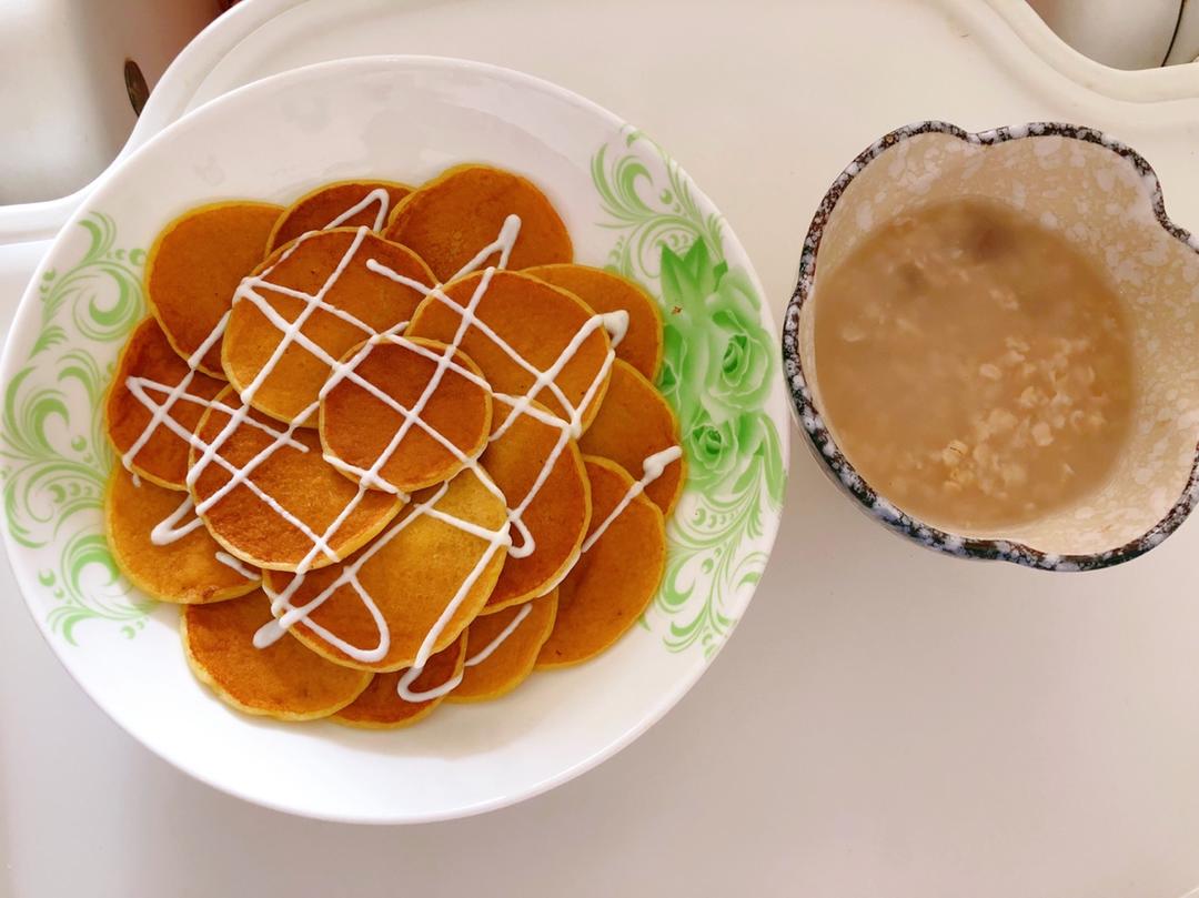 【减脂早餐】无油香蕉松饼（超简单）