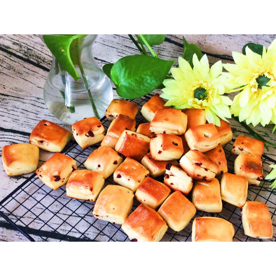 蔓越莓优格小面包块