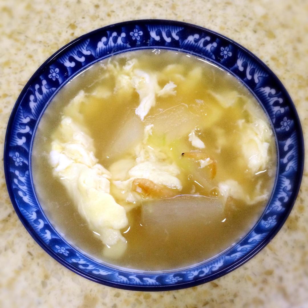 鲜美瘦身*冬瓜蛋花汤*