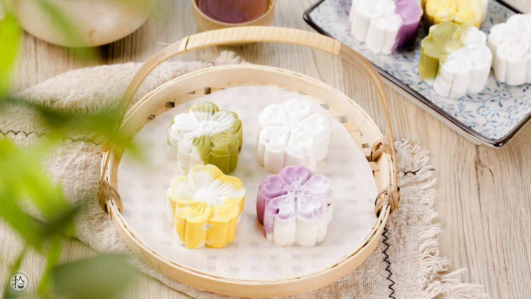 果蔬米月饼的做法