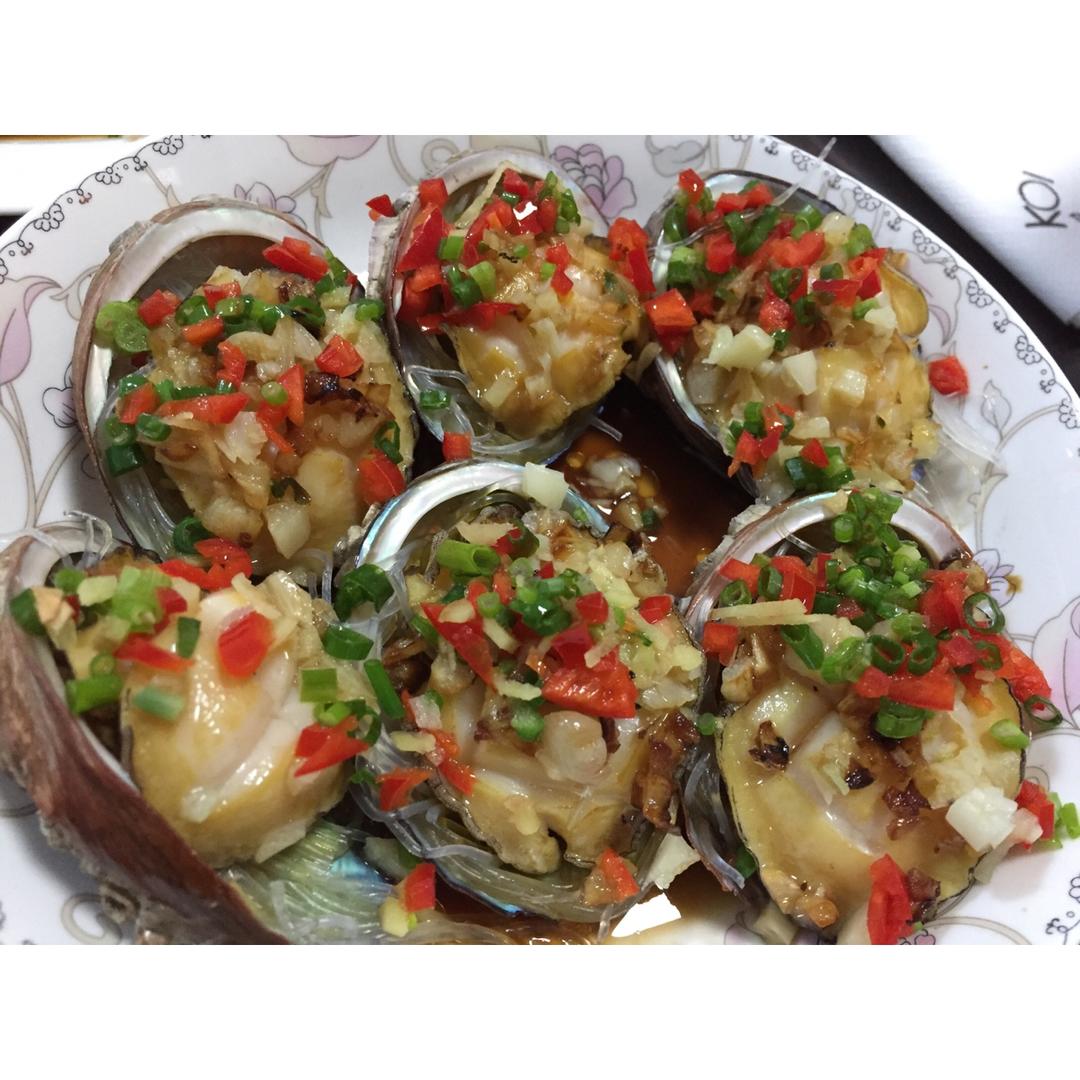 张姐-蒜蓉粉丝蒸鲍鱼