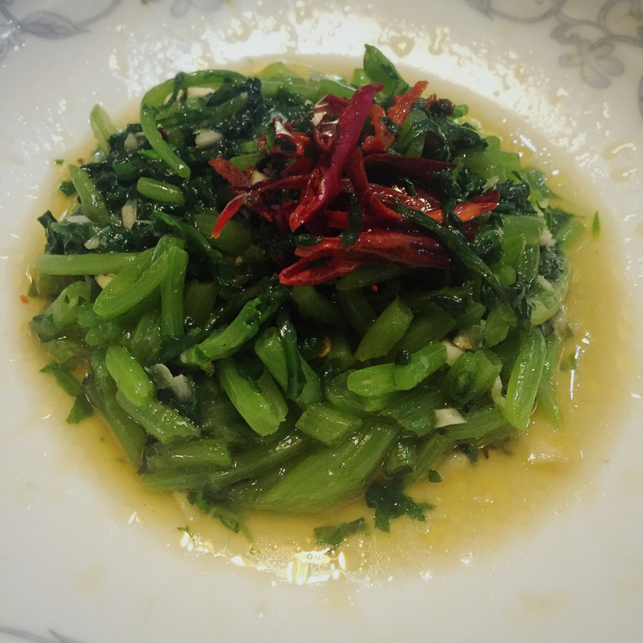 凉拌茼蒿