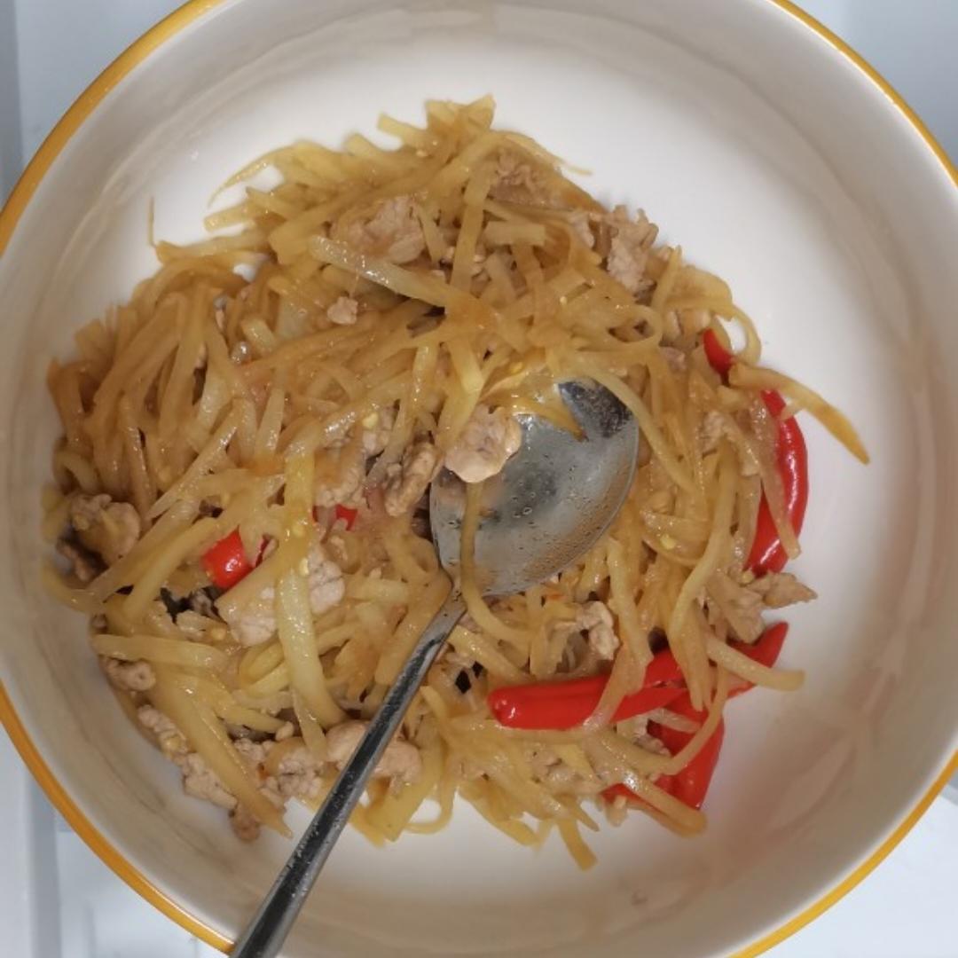 酸辣土豆丝的家常做法 超级下饭