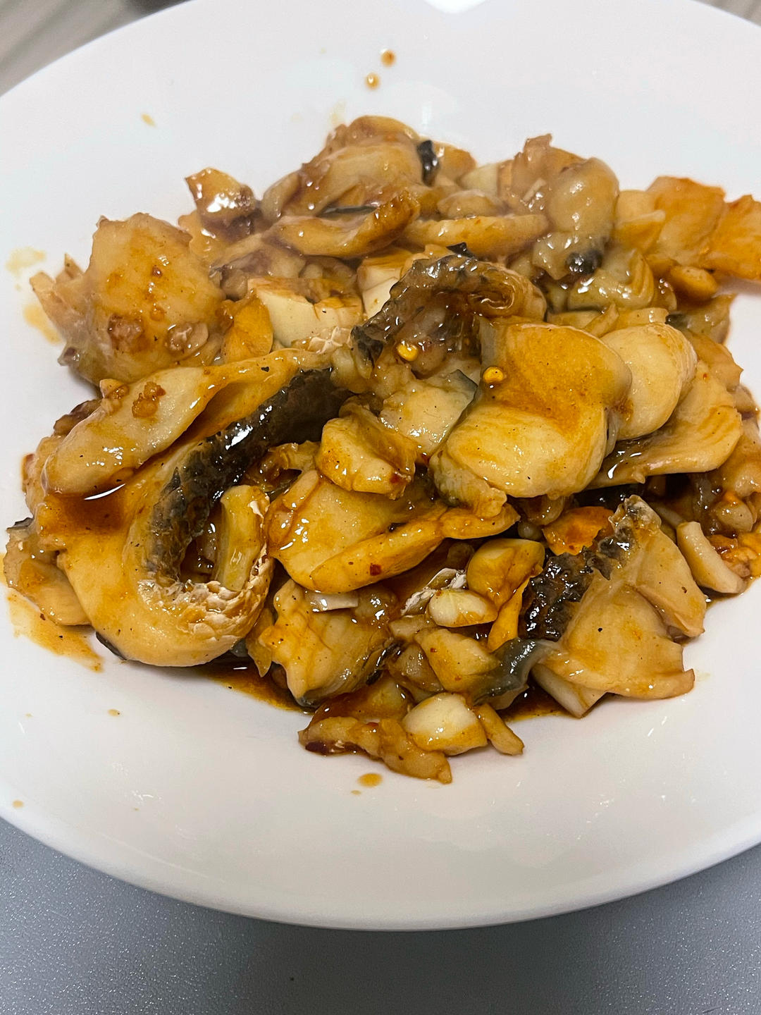 蒜香黑鱼片