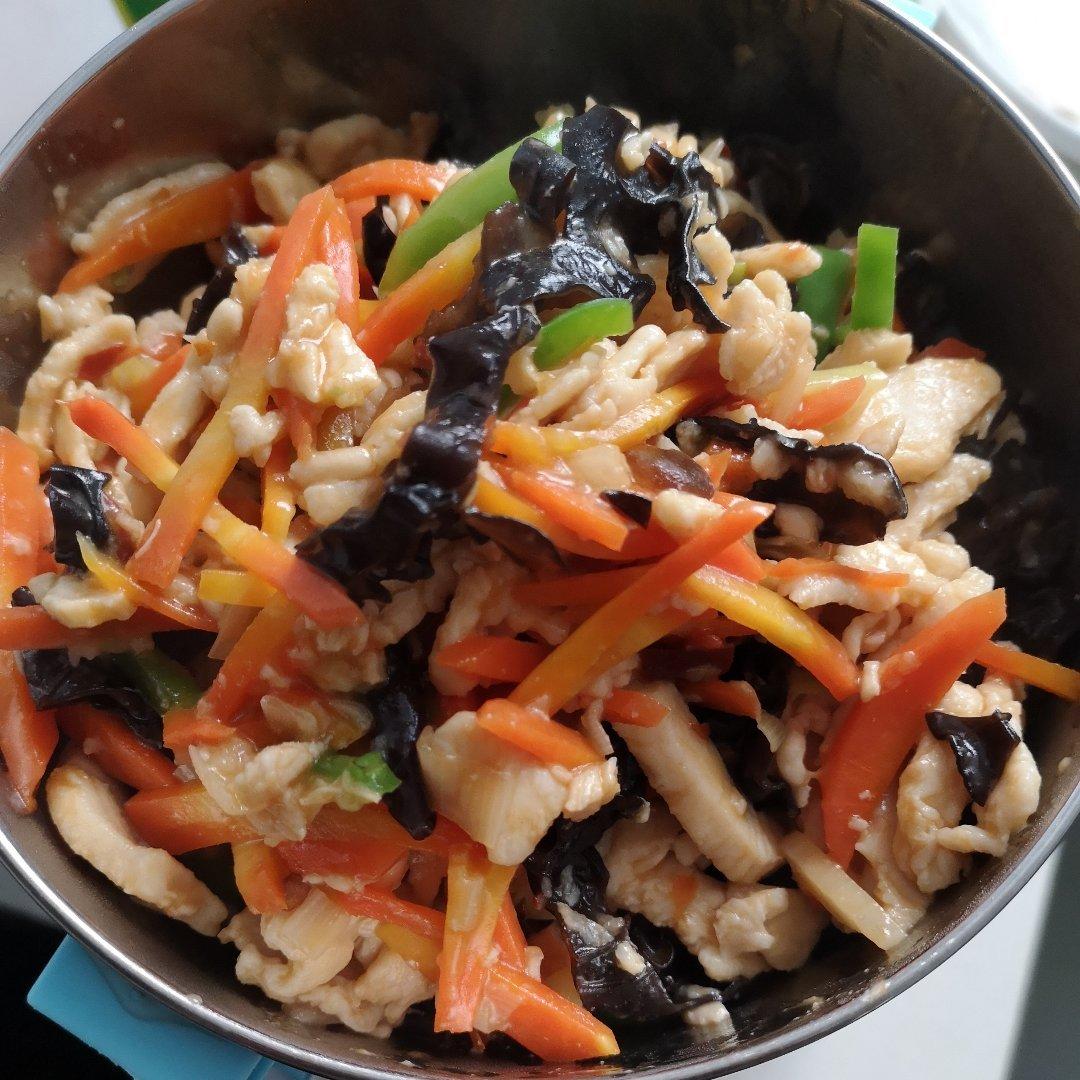 鱼香鸡丝