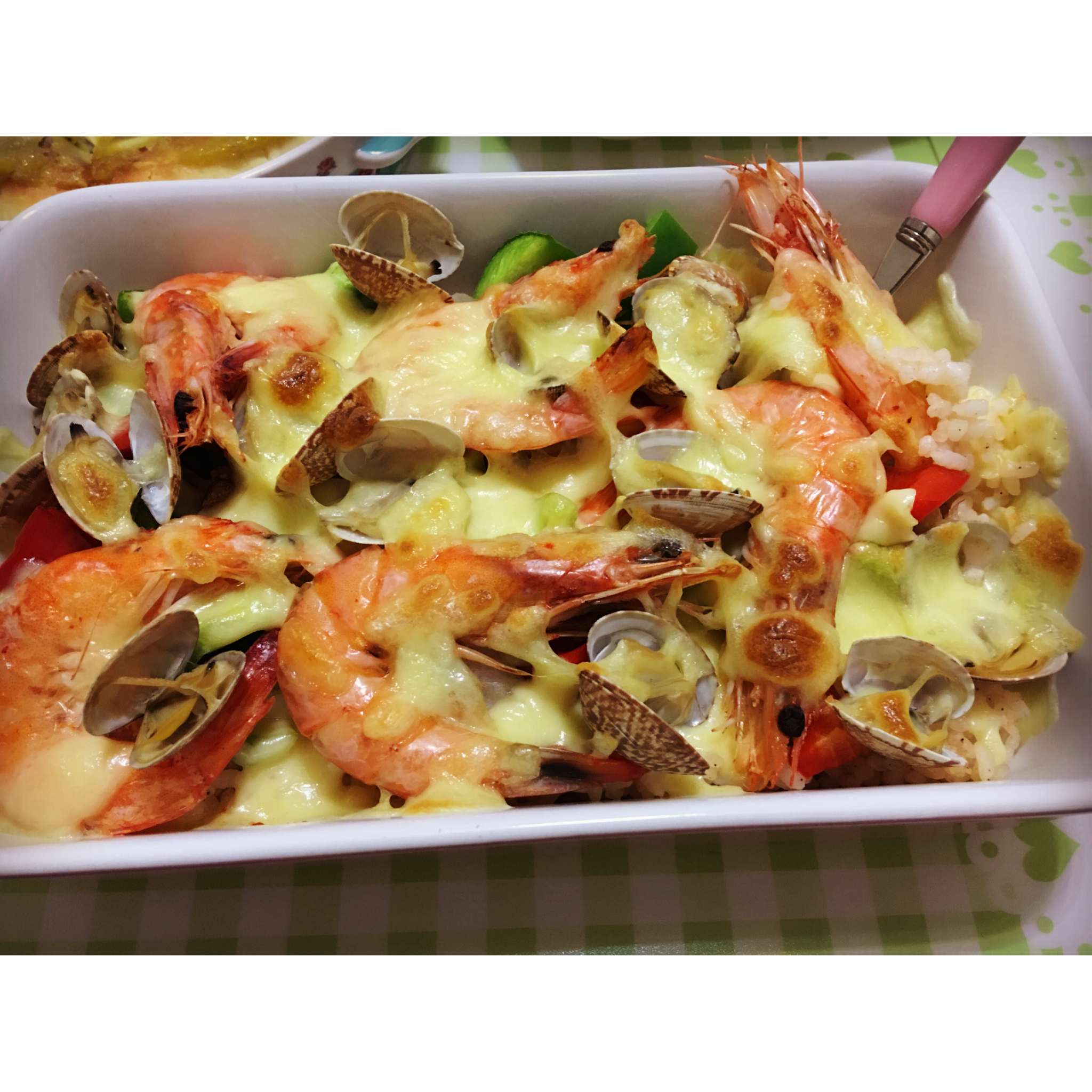 海鲜焗饭