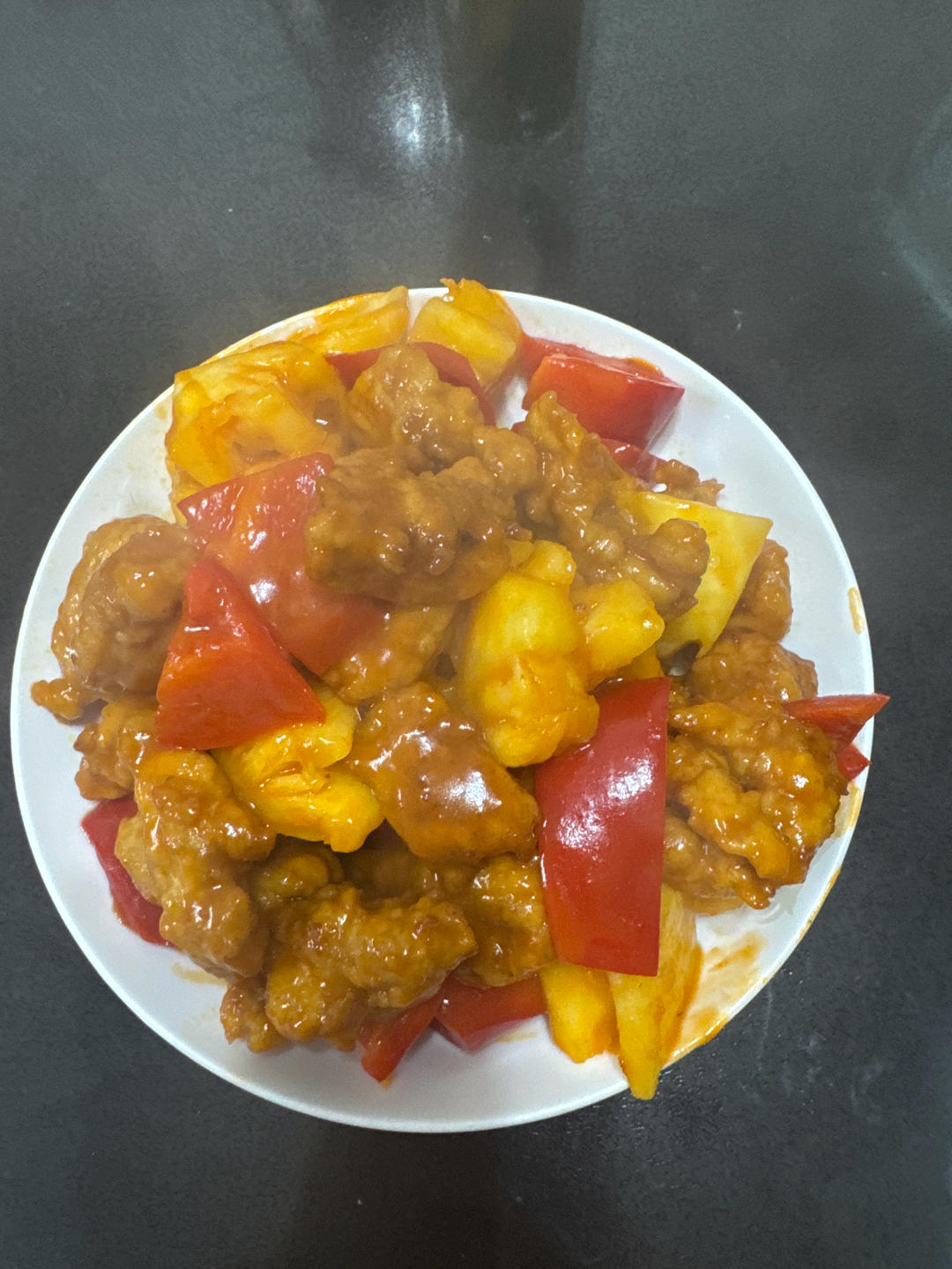 没想到菠萝和排骨一起烧，居然这么好吃！