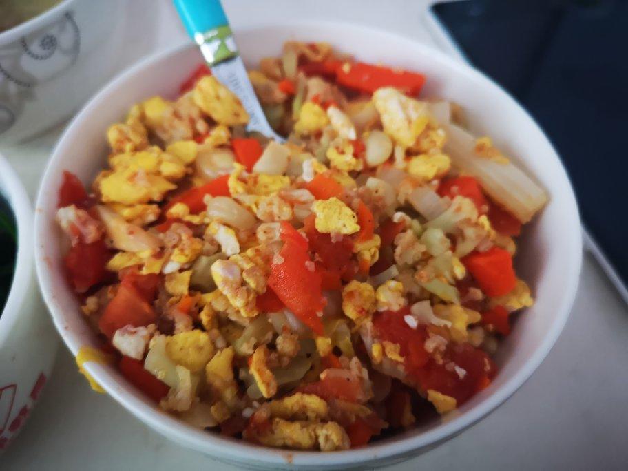 创意减脂餐：减脂花菜炒饭