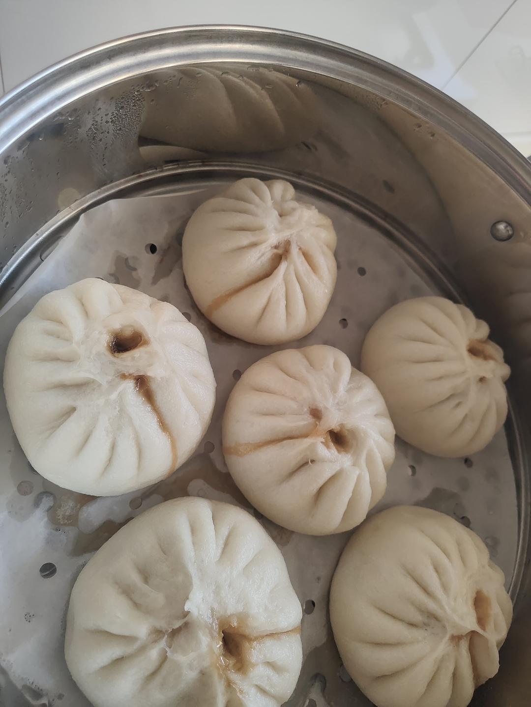 超好吃的猪肉大葱包