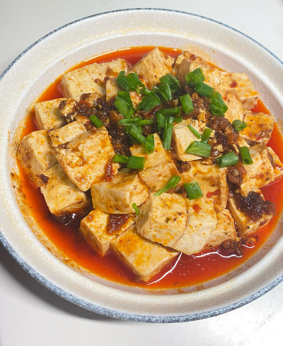 简单易学的下饭菜麻婆豆腐（素版）