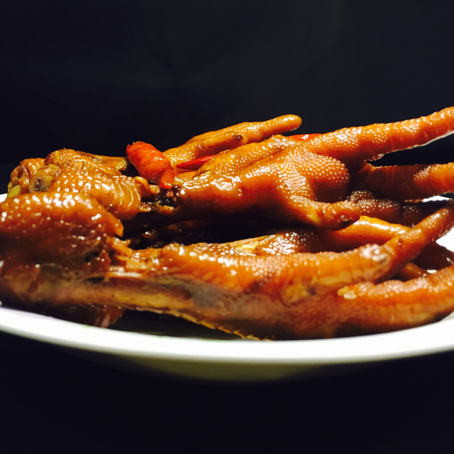 xiao妈做的香辣卤鸡爪