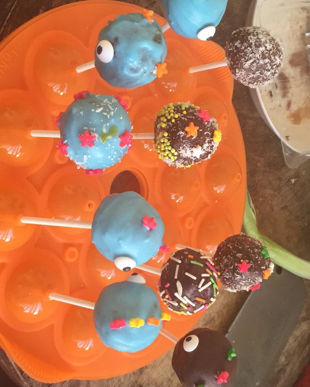 Cake pops，六一节棒棒糖蛋糕