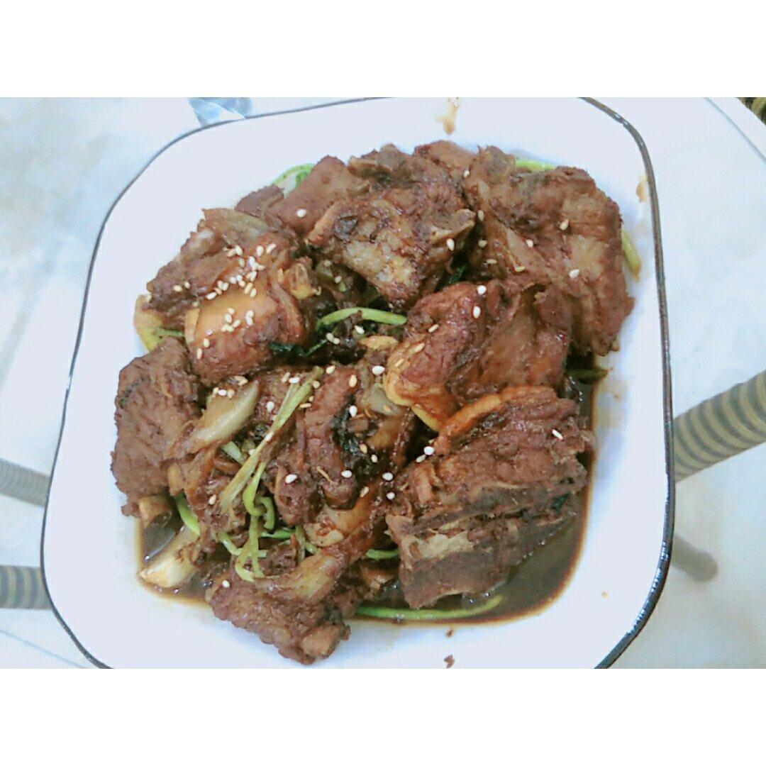 懒人版糖醋排骨