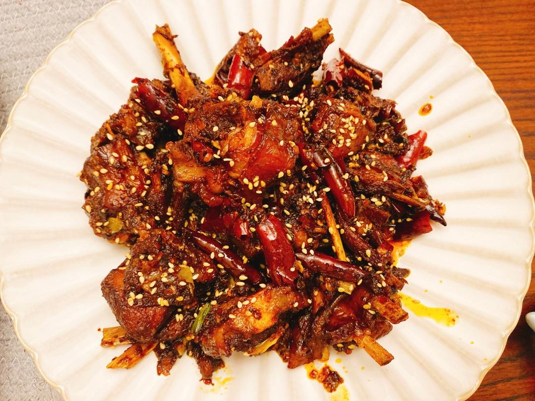 爆炒羊羔肉