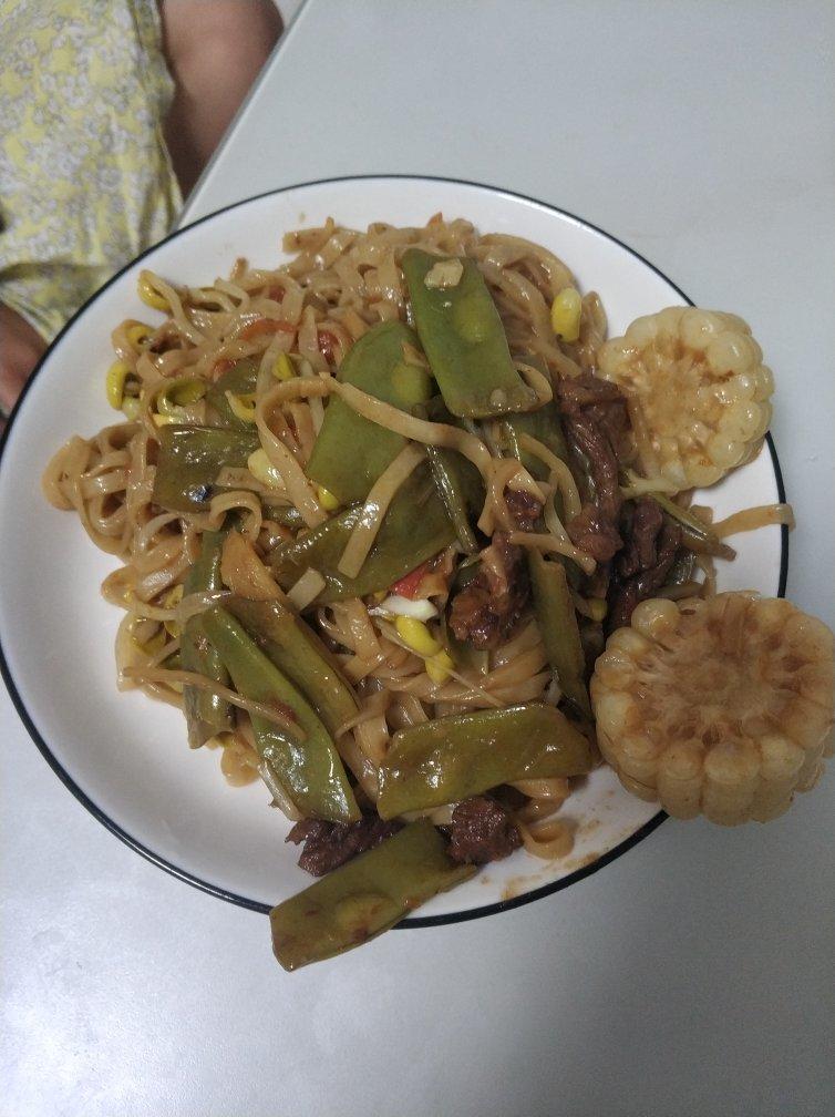 家庭版豆角焖面