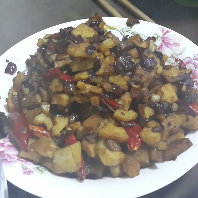 辣炒藕丁