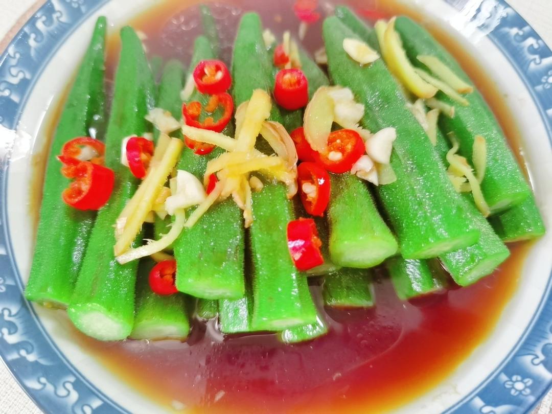 蒜蓉秋葵