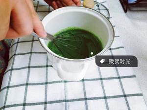 抹茶布丁的做法 步骤4