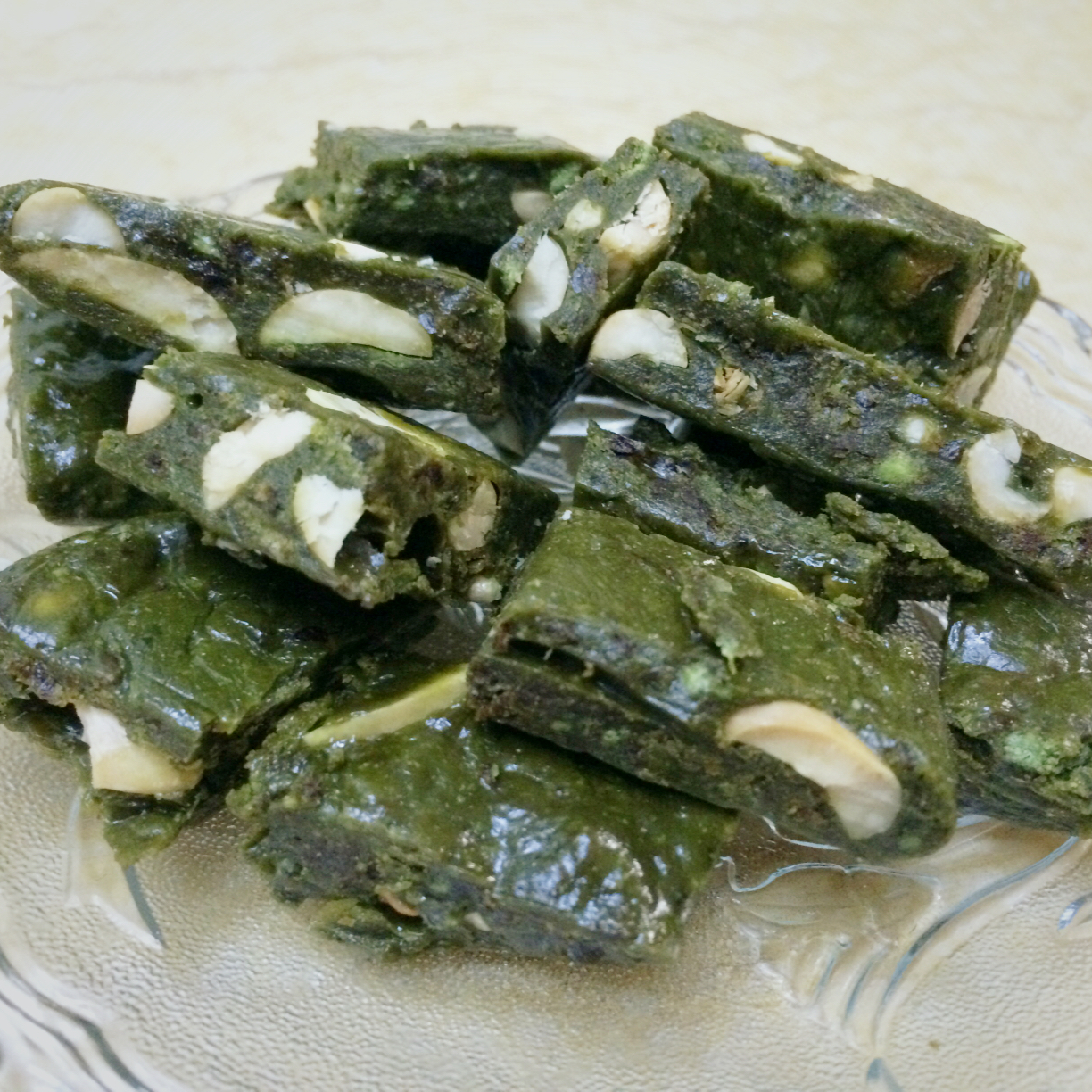 抹茶牛轧糖 （棉花糖版）