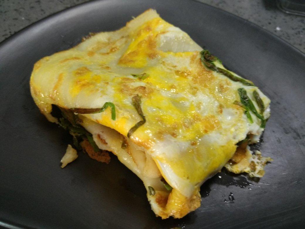 平底锅版煎饼果子