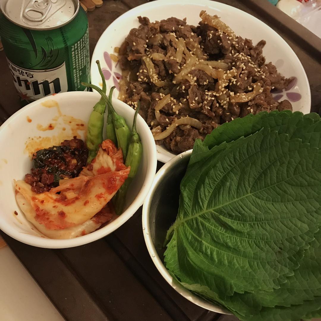 「正宗韩式烤肉」调味牛肉的腌制秘诀