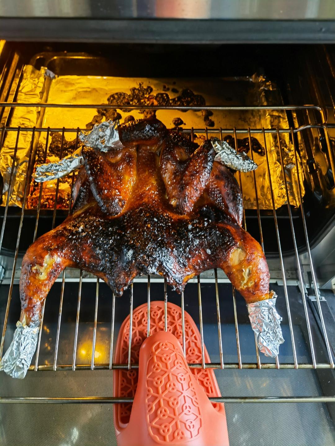 简单家庭版脆皮烤鸡