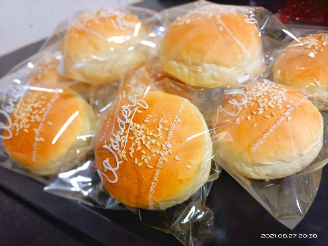 超~级松软的烫种汉堡胚