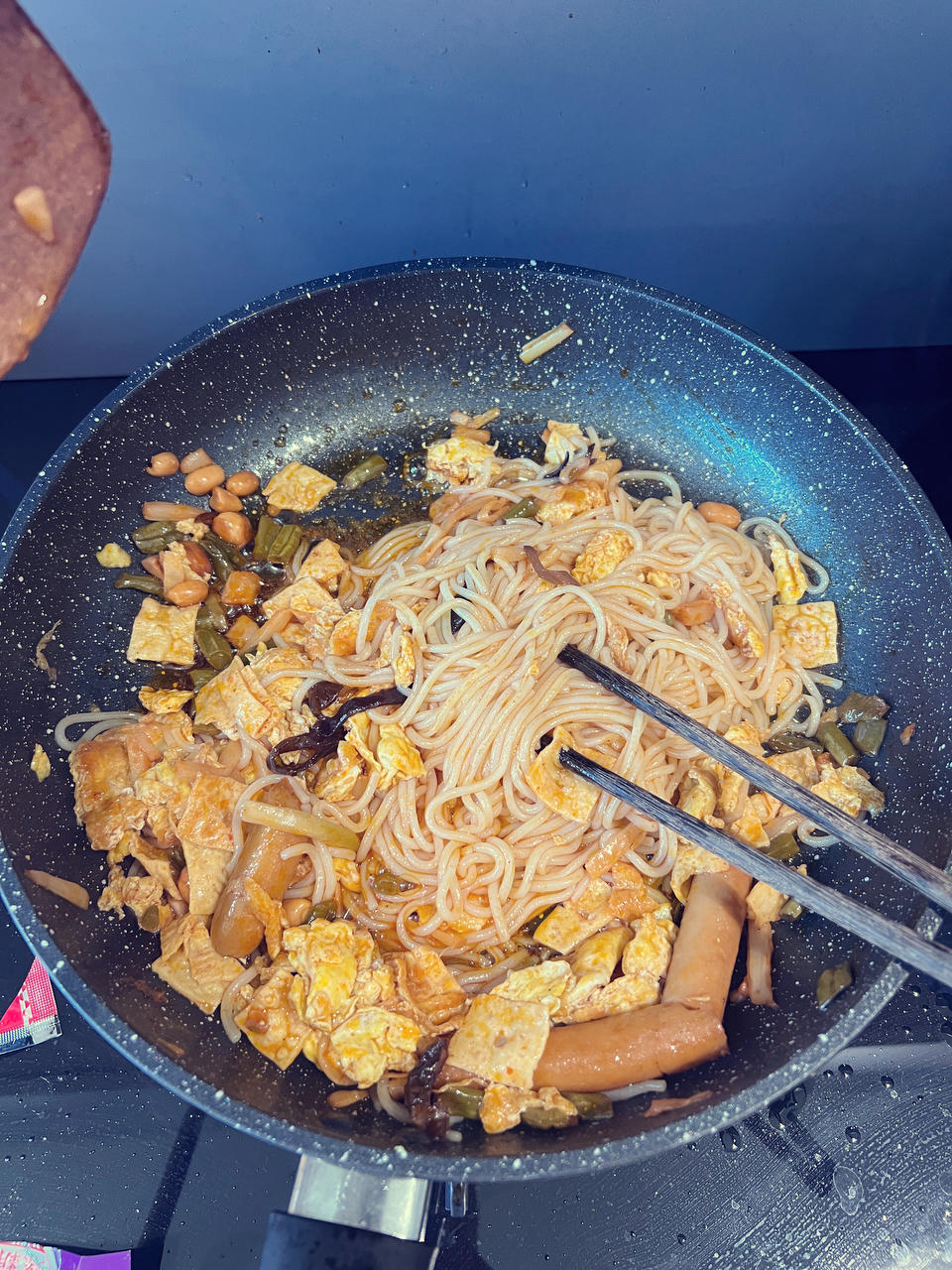 美味简单快手炒螺蛳粉