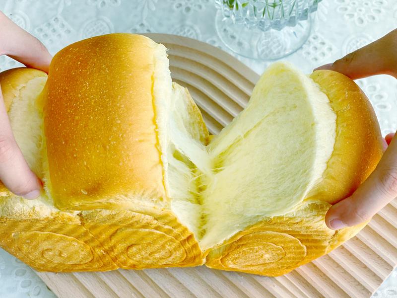 纯奶手撕吐司的做法 步骤1