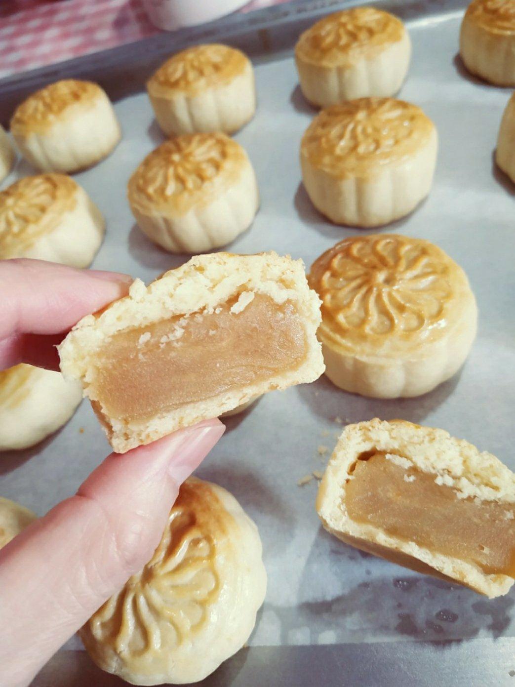 《Tinrry+》奶黄拉丝月饼（外酥内软）