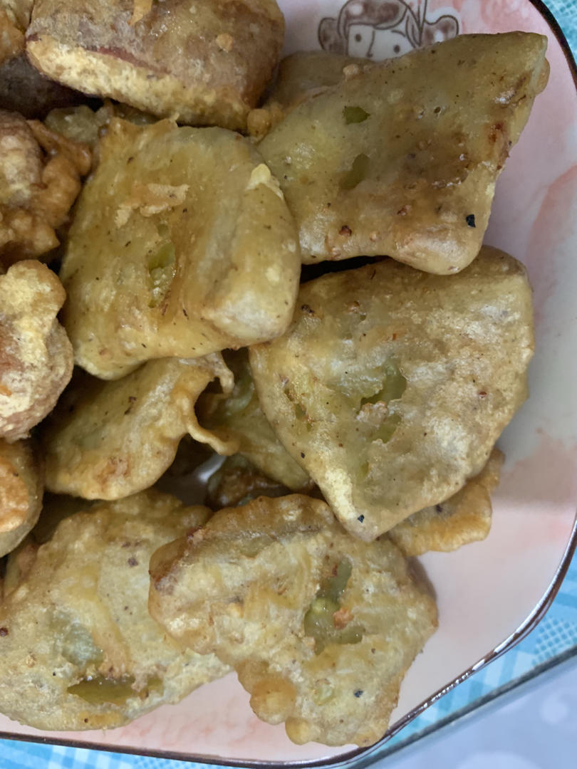 外酥里嫩的炸茄子