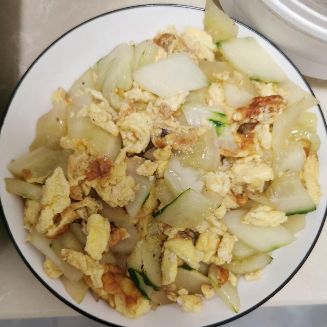 黄瓜炒鸡蛋 （青瓜炒鸡蛋）