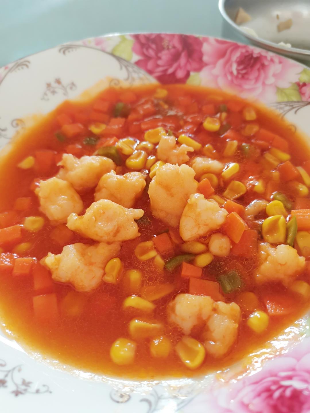 【宝宝辅食】宫保虾滑