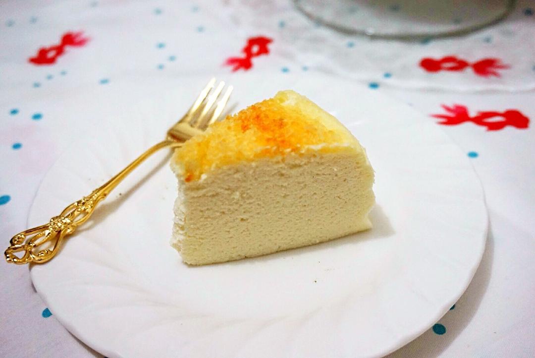 椰香轻乳酪蛋糕的做法