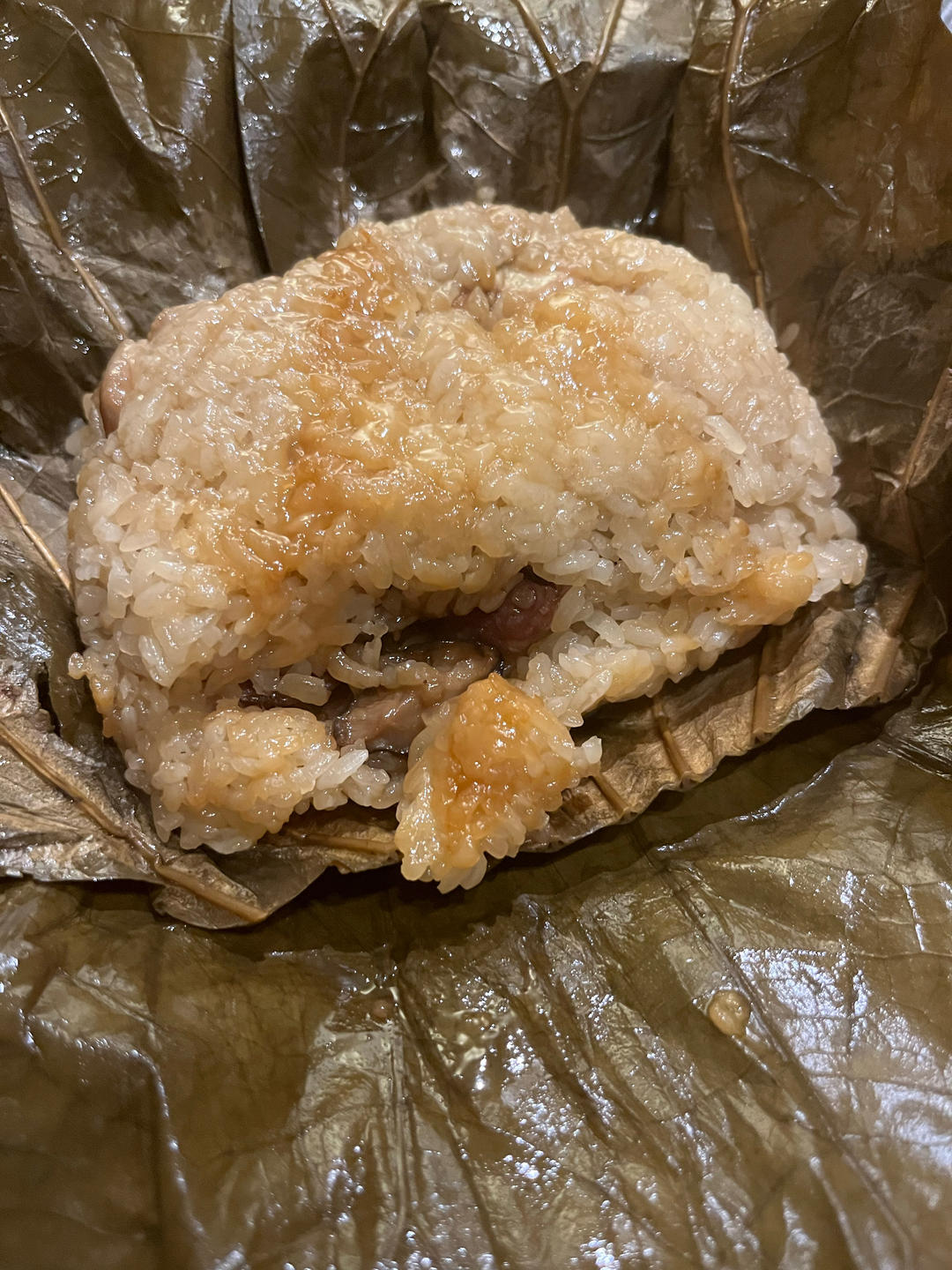 【视频食谱】经典早餐--荷香糯米鸡