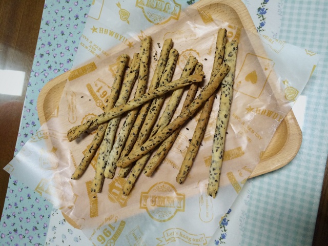 咸味黑芝麻普雷结