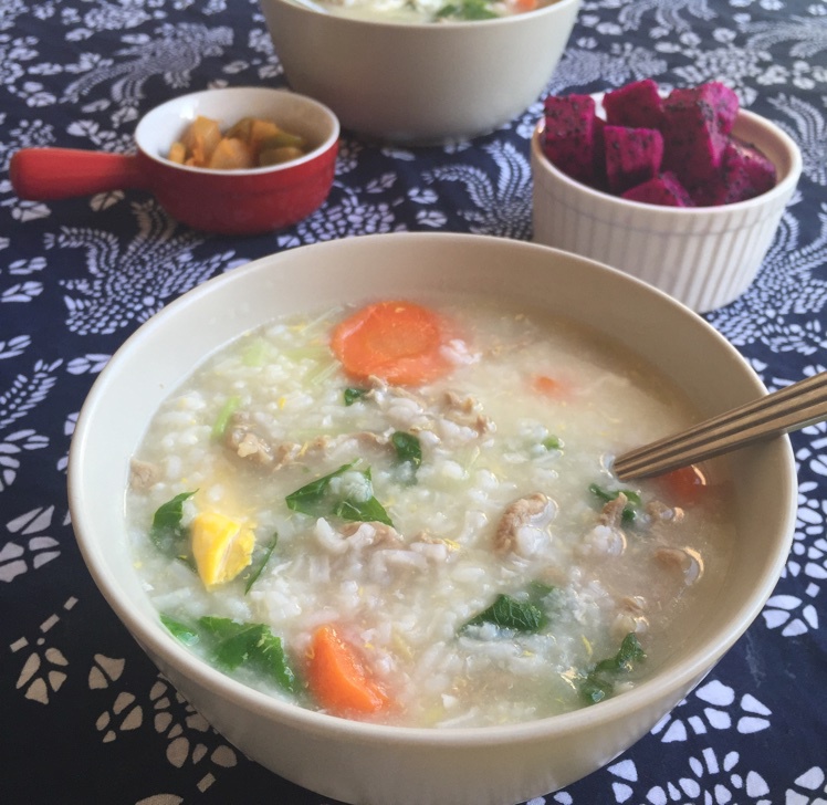 missmisslx做的牛肉蛋花粥