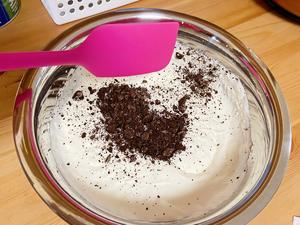 奥利奥牛奶雪糕（无鸡蛋的简易版本）的做法 步骤5