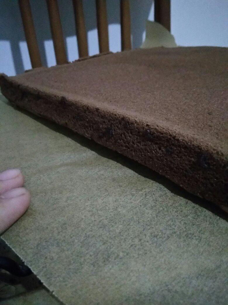超浓郁卷不裂的巧克力蛋糕卷