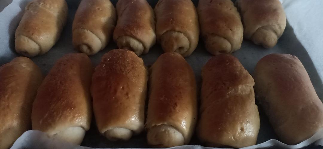 香蕉牛奶餐包（无面包机版）