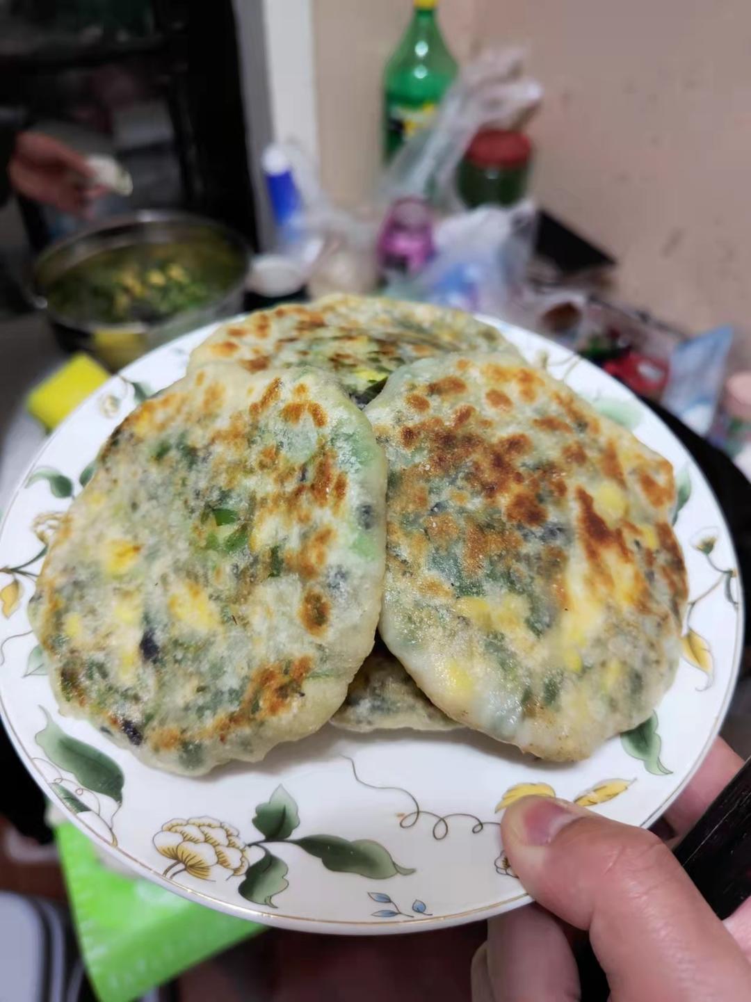 不一样的韭菜盒子（馅饼）
