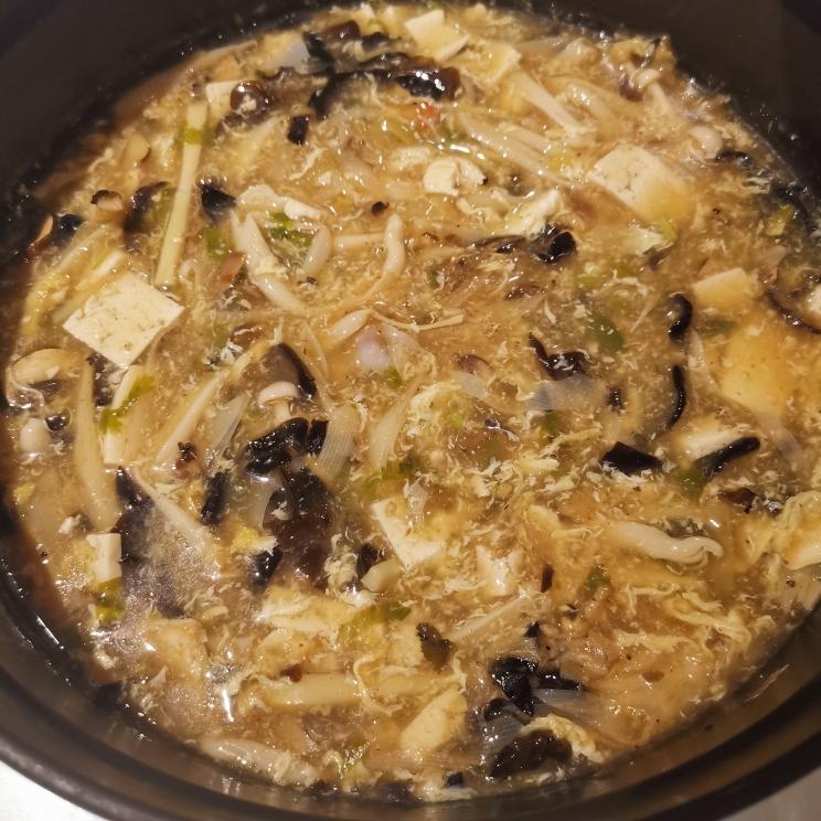 爽口酸辣汤的做法